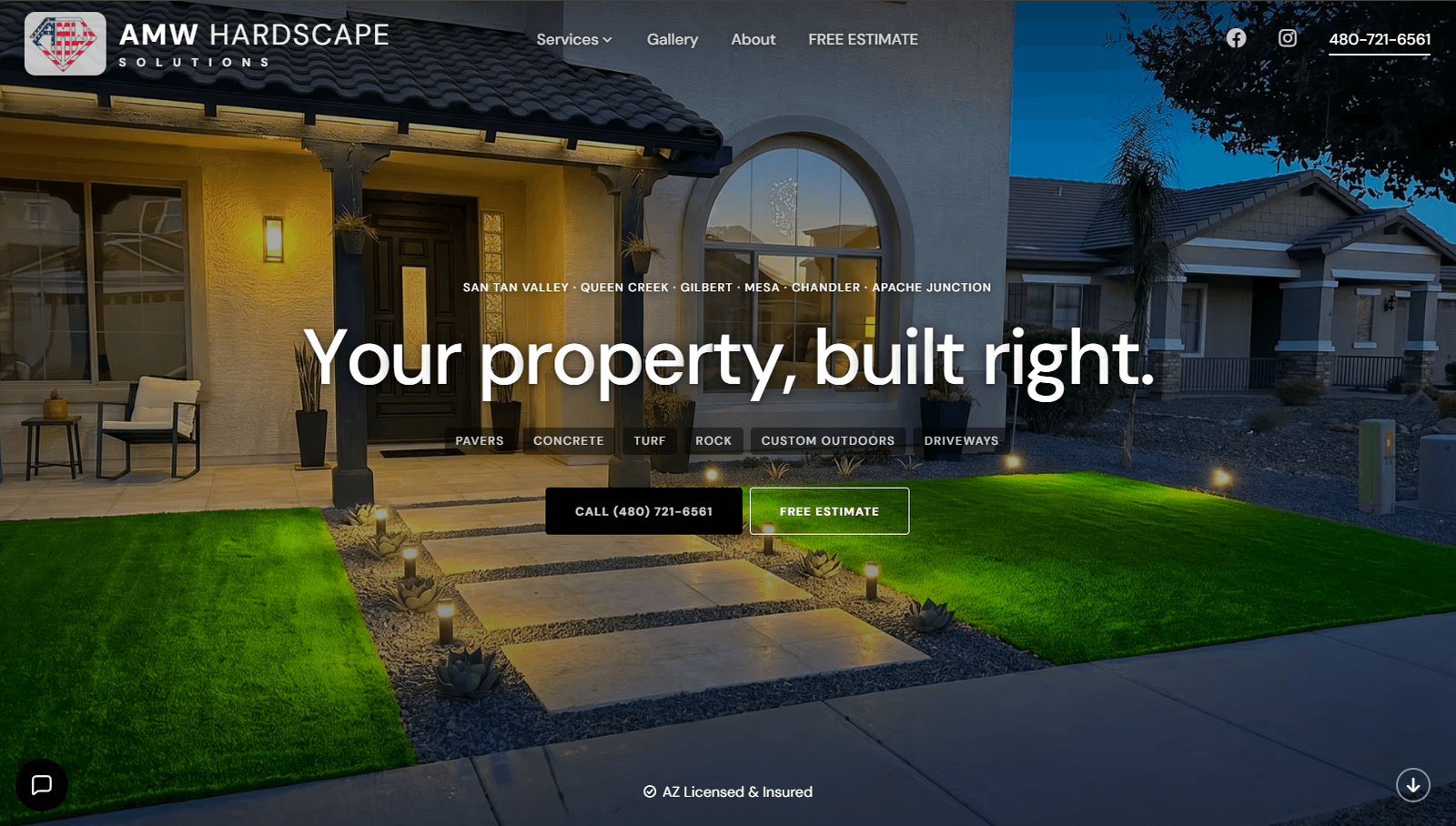 AMW Hardscape Solutions hero image