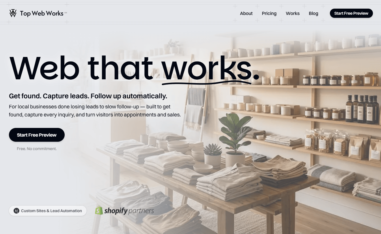 Top Web Works Rebrand hero image