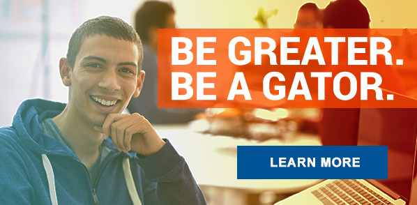 Be Greater. Be a Gator.